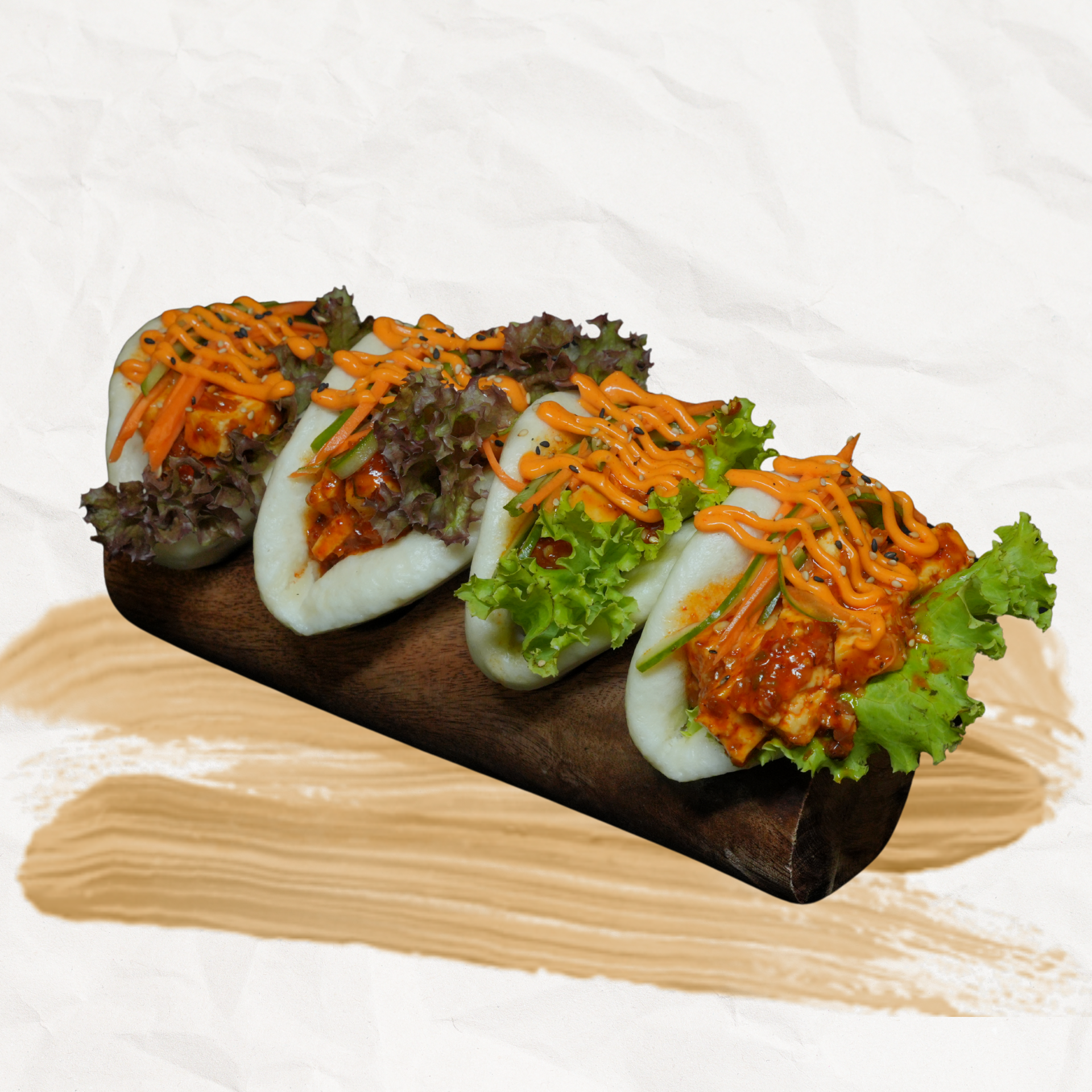 Schezwan Paneer Bao